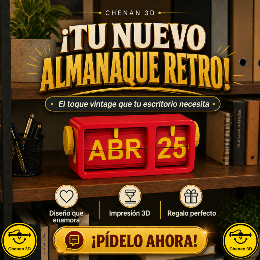 Almanaque retro chenan3d